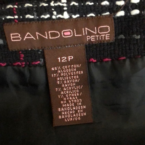 Cotton blend fully lined skirt - Picture 2 of 3